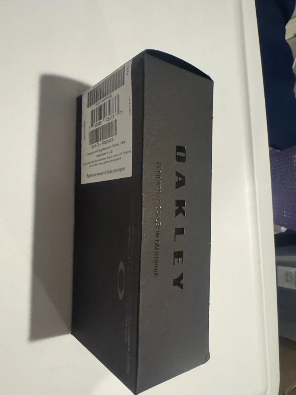 Oakley GASCAN Matte Black Sunglasses - Grey Lenses - Picture 3 of 7